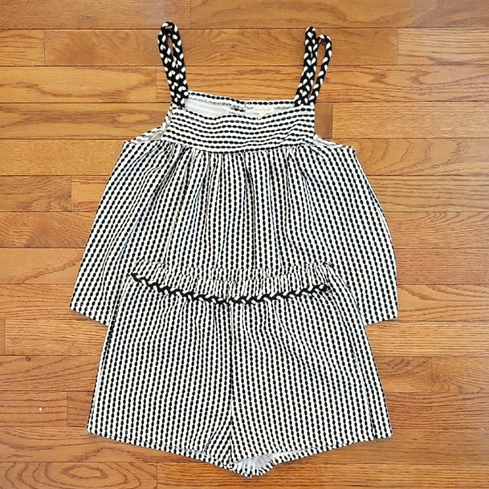 Kate Mack Black and White Matching Set